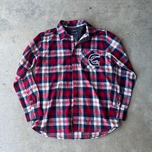 Ecko Unlimited y2k Flannel With logo & print Mens size XL